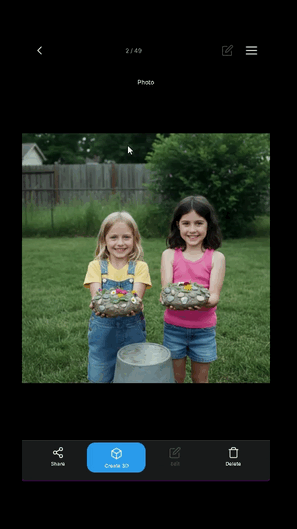 Ai prototype react threejs interface